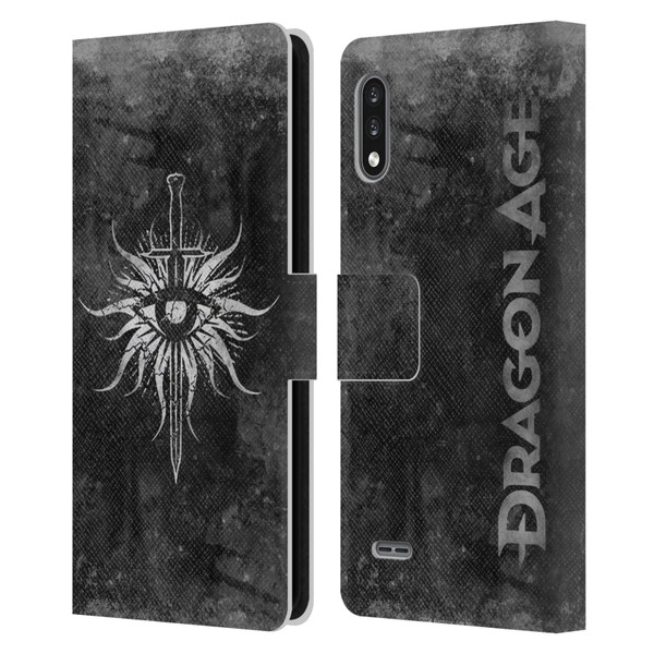 EA Bioware Dragon Age Heraldry Inquisition Distressed Leather Book Wallet Case Cover For LG K22