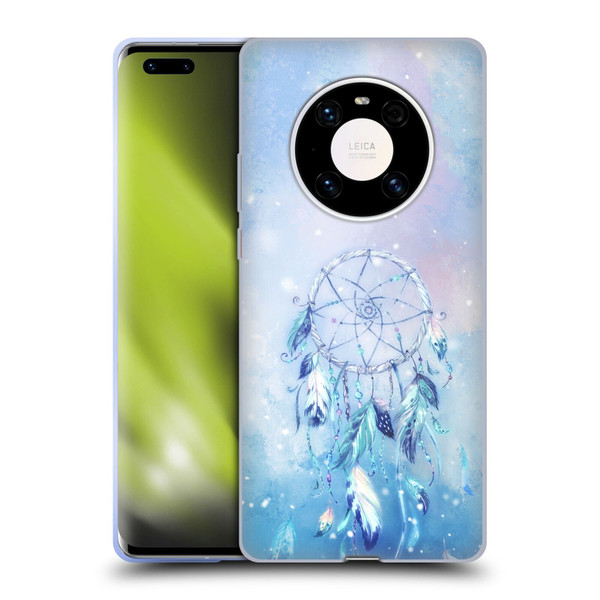 Simone Gatterwe Assorted Designs Blue Dreamcatcher Soft Gel Case for Huawei Mate 40 Pro 5G