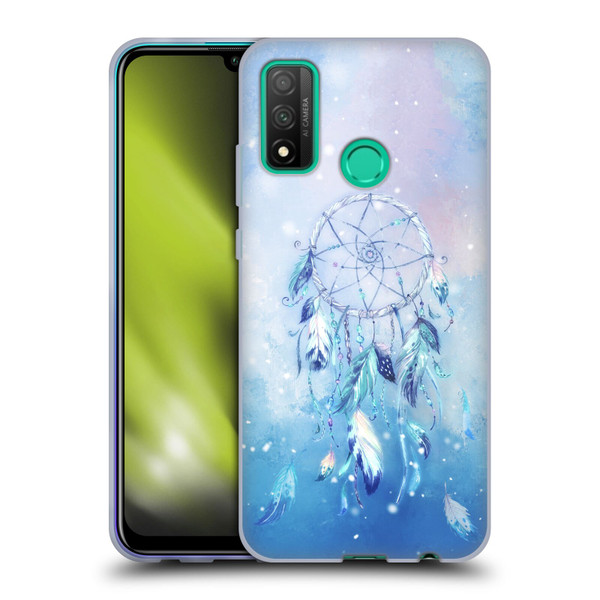 Simone Gatterwe Assorted Designs Blue Dreamcatcher Soft Gel Case for Huawei P Smart (2020)