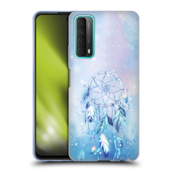 Simone Gatterwe Assorted Designs Blue Dreamcatcher Soft Gel Case for Huawei P Smart (2021)