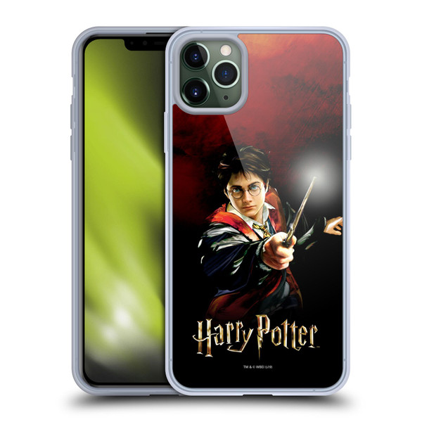 Harry Potter Prisoner Of Azkaban II Harry Portrait Soft Gel Case for Apple iPhone 11 Pro Max