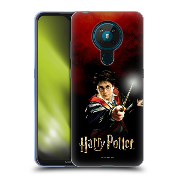 Harry Potter Prisoner Of Azkaban II Harry Portrait Soft Gel Case for Nokia 5.3