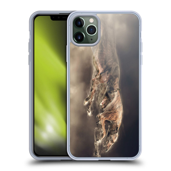 Klaudia Senator Animal Art Greyhound Soft Gel Case for Apple iPhone 11 Pro Max