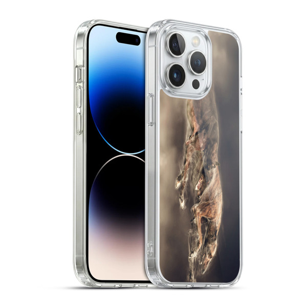 Klaudia Senator Animal Art Greyhound Soft Gel Case for Apple iPhone 14 Pro Max & MagSafe