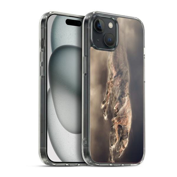 Klaudia Senator Animal Art Greyhound Soft Gel Case for Apple iPhone 15 Plus & MagSafe