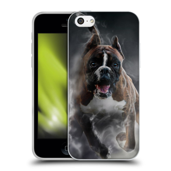 Klaudia Senator Animal Art American Bully Soft Gel Case for Apple iPhone 5c
