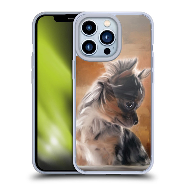 Simone Gatterwe Assorted Designs Chihuahua Puppy Soft Gel Case for Apple iPhone 13 Pro