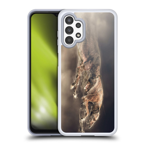 Klaudia Senator Animal Art Greyhound Soft Gel Case for Samsung Galaxy A13 (2022)