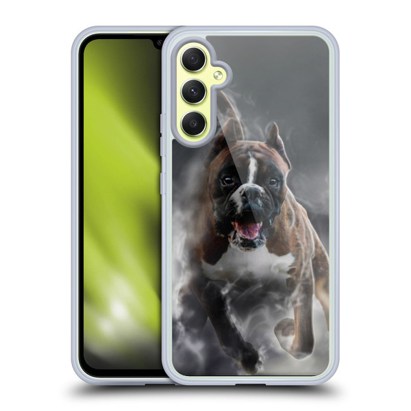 Klaudia Senator Animal Art American Bully Soft Gel Case for Samsung Galaxy A34 5G