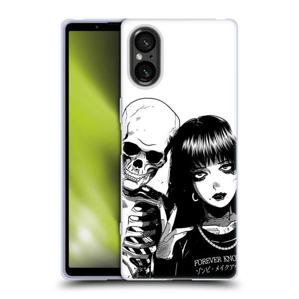 Zombie Makeout Club Art Forever Knows Best Soft Gel Case for Sony Xperia 5 V 5G