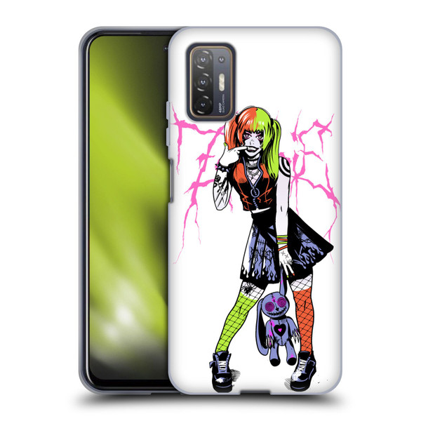 Zombie Makeout Club Graphics Bear Soft Gel Case for HTC Desire 21 Pro 5G