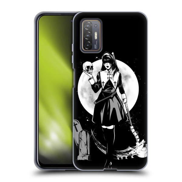 Zombie Makeout Club Graphics Skull Head Soft Gel Case for HTC Desire 21 Pro 5G