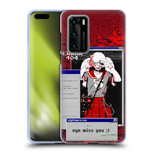 Zombie Makeout Club Graphics Eye Miss You Soft Gel Case for Huawei P40 5G