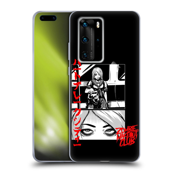 Zombie Makeout Club Graphics Comic Strip Soft Gel Case for Huawei P40 Pro / P40 Pro Plus 5G