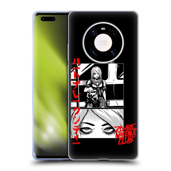 Zombie Makeout Club Graphics Comic Strip Soft Gel Case for Huawei Mate 40 Pro 5G