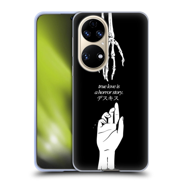Zombie Makeout Club Graphics True Love Soft Gel Case for Huawei P50
