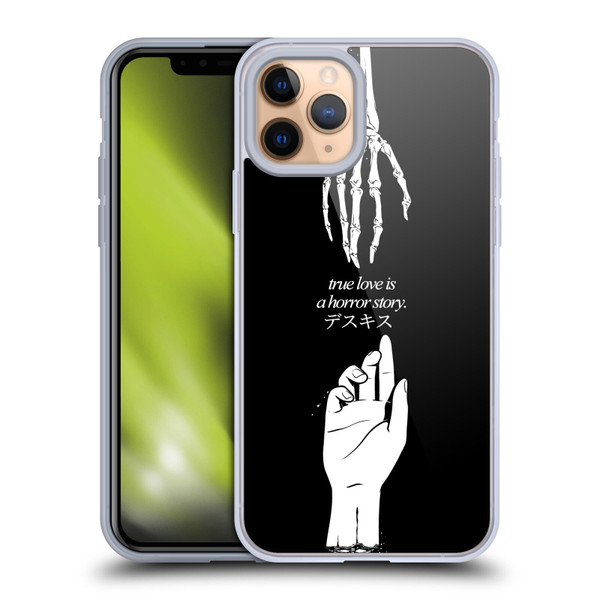 Zombie Makeout Club Graphics True Love Soft Gel Case for Apple iPhone 11 Pro