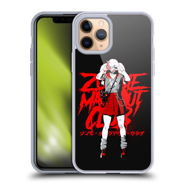 Zombie Makeout Club Graphics Uniform Soft Gel Case for Apple iPhone 11 Pro