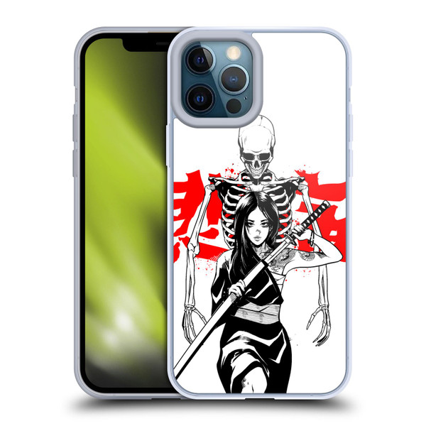 Zombie Makeout Club Graphics Death Blade Soft Gel Case for Apple iPhone 12 Pro Max