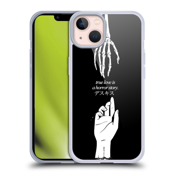 Zombie Makeout Club Graphics True Love Soft Gel Case for Apple iPhone 13