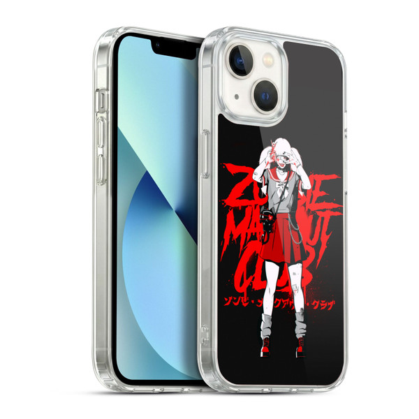 Zombie Makeout Club Graphics Uniform Soft Gel Case for Apple iPhone 13