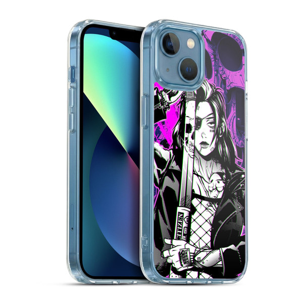 Zombie Makeout Club Graphics Death Cyber Soft Gel Case for Apple iPhone 13 Mini & MagSafe