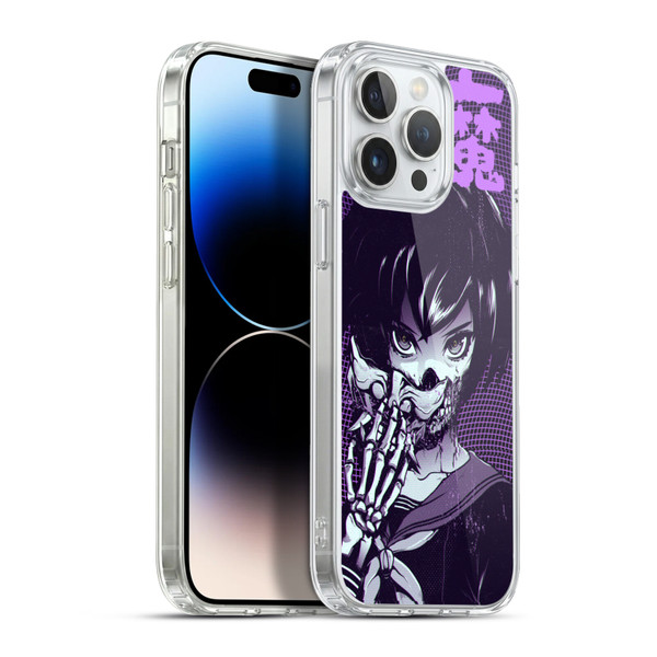 Zombie Makeout Club Graphics Skull Hand Soft Gel Case for Apple iPhone 13 Pro Max & MagSafe