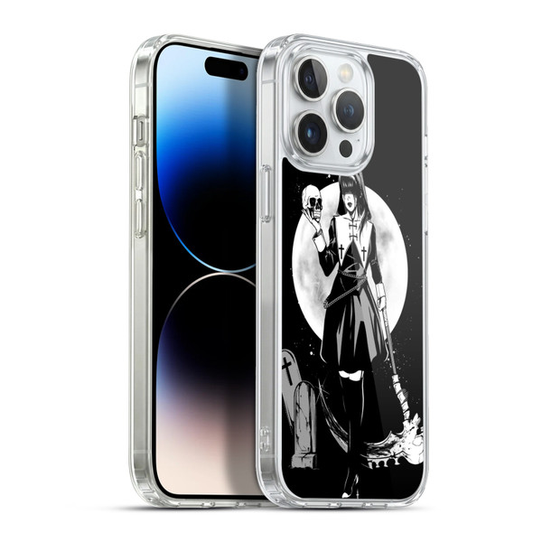 Zombie Makeout Club Graphics Skull Head Soft Gel Case for Apple iPhone 13 Pro Max & MagSafe