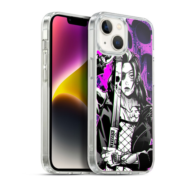Zombie Makeout Club Graphics Death Cyber Soft Gel Case for Apple iPhone 14