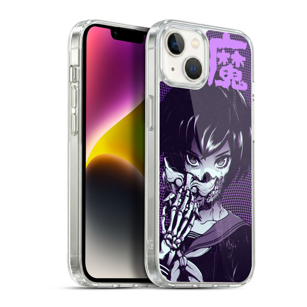 Zombie Makeout Club Graphics Skull Hand Soft Gel Case for Apple iPhone 14 Plus & MagSafe