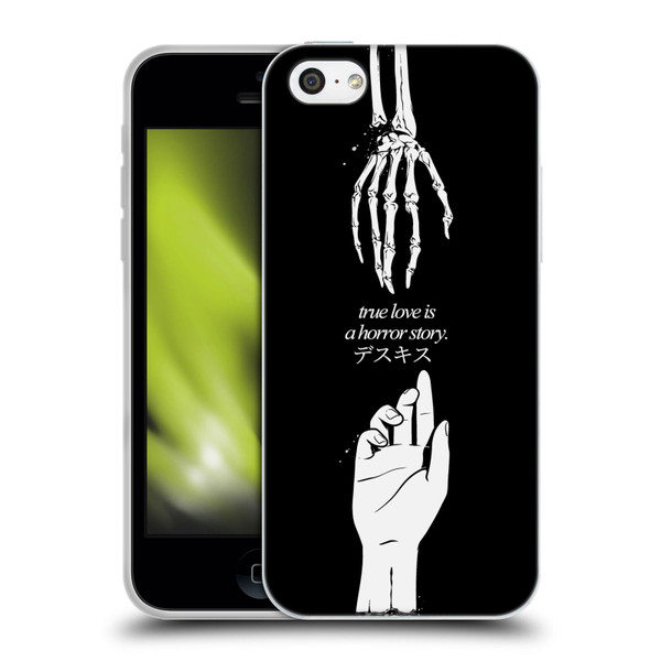 Zombie Makeout Club Graphics True Love Soft Gel Case for Apple iPhone 5c