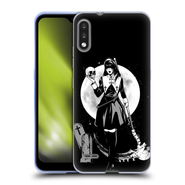 Zombie Makeout Club Graphics Skull Head Soft Gel Case for LG K22