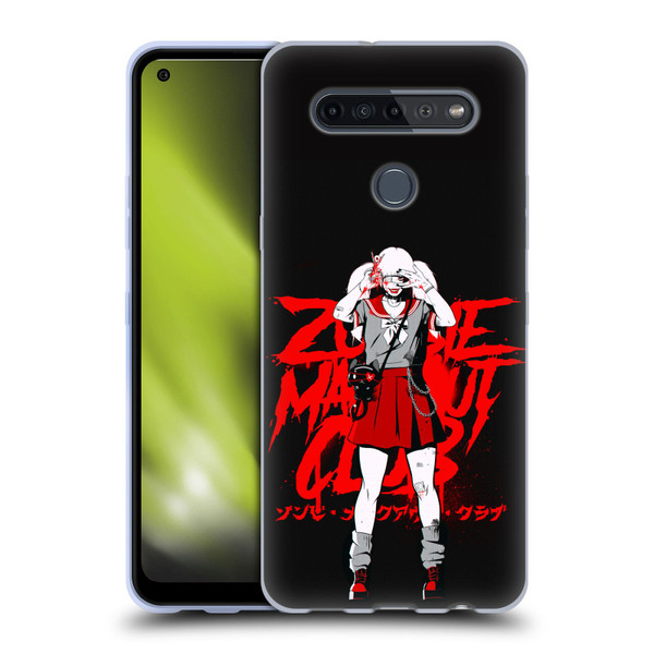 Zombie Makeout Club Graphics Uniform Soft Gel Case for LG K51S