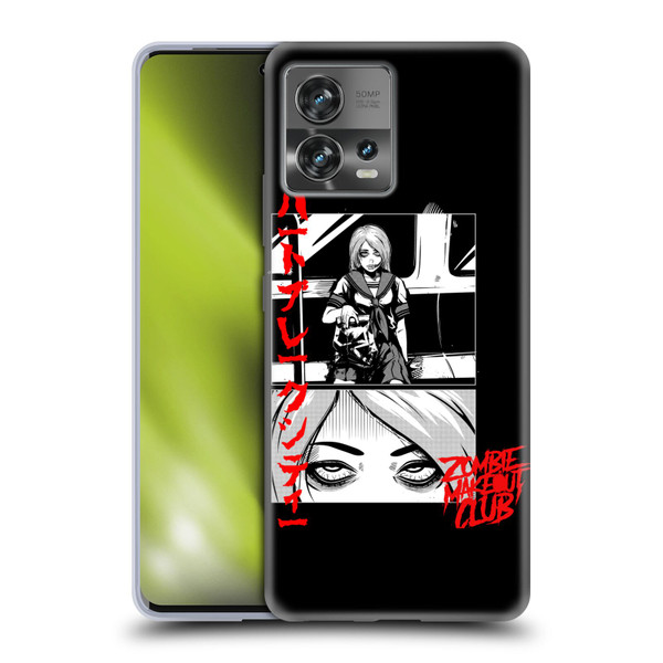 Zombie Makeout Club Graphics Comic Strip Soft Gel Case for Motorola Moto Edge 30 Fusion