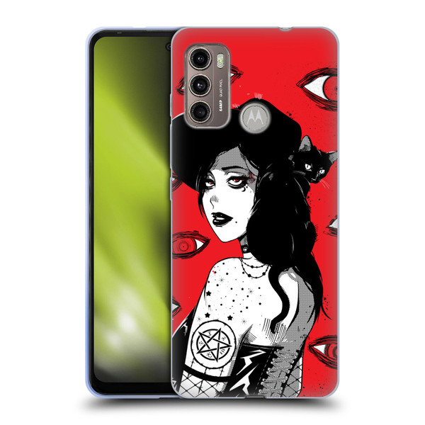 Zombie Makeout Club Graphics Black Makeup Soft Gel Case for Motorola Moto G60 / Moto G40 Fusion