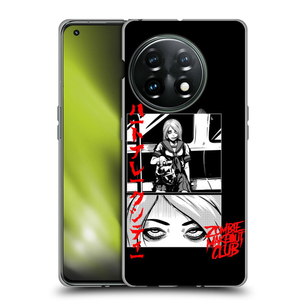 Zombie Makeout Club Graphics Comic Strip Soft Gel Case for OnePlus 11 5G