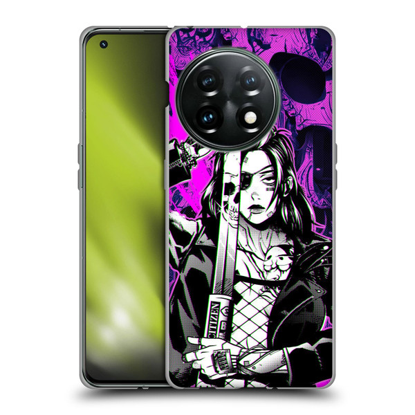Zombie Makeout Club Graphics Death Cyber Soft Gel Case for OnePlus 11 5G