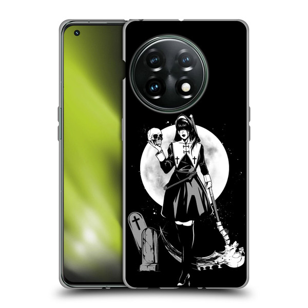 Zombie Makeout Club Graphics Skull Head Soft Gel Case for OnePlus 11 5G