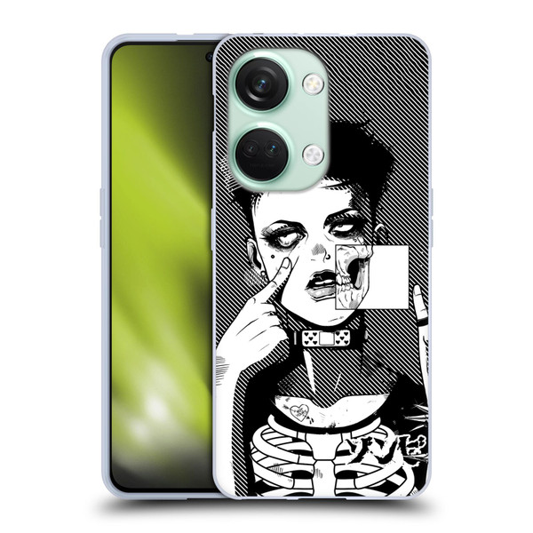 Zombie Makeout Club Graphics Dark Makeup Soft Gel Case for OnePlus Nord 3 5G