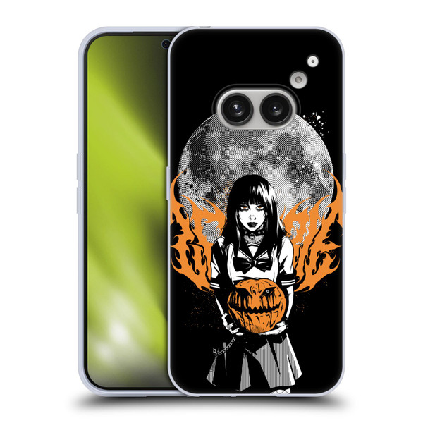Zombie Makeout Club Graphics Halloween Pumpkin Soft Gel Case for Nothing Phone (2a)