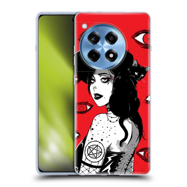 Zombie Makeout Club Graphics Black Makeup Soft Gel Case for OnePlus 12R