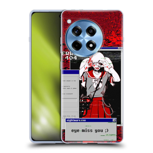 Zombie Makeout Club Graphics Eye Miss You Soft Gel Case for OnePlus 12R