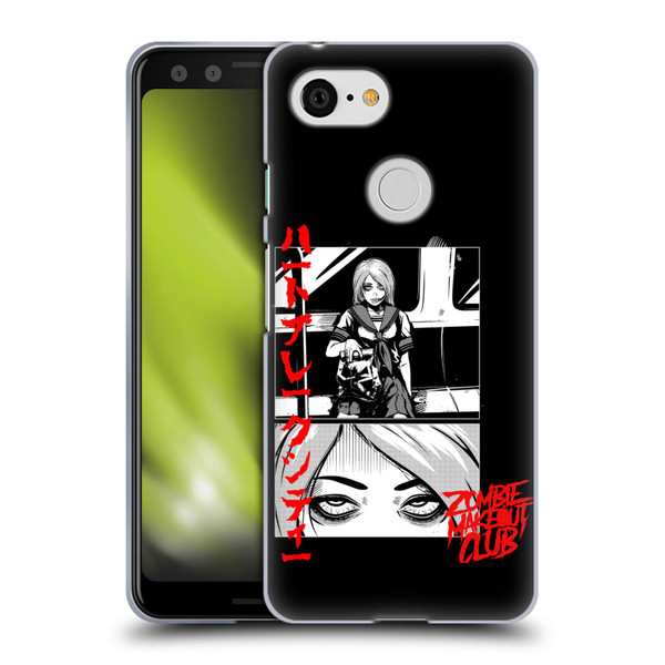 Zombie Makeout Club Graphics Comic Strip Soft Gel Case for Google Pixel 3