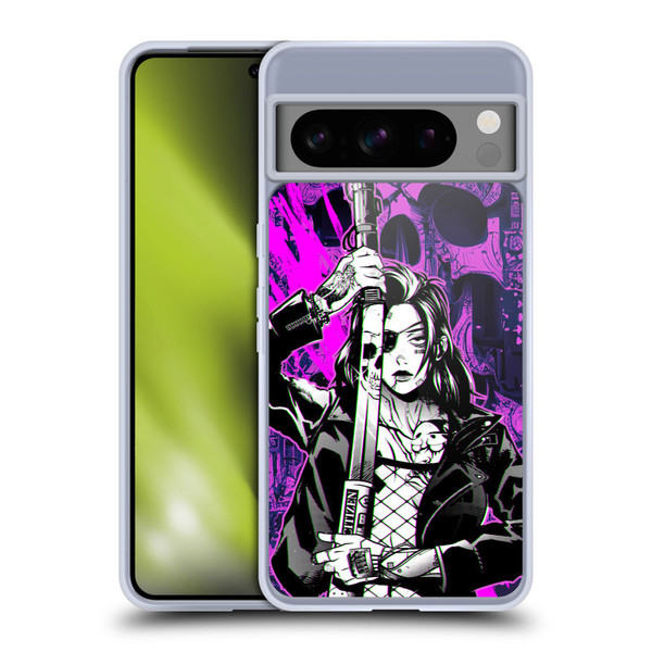 Zombie Makeout Club Graphics Death Cyber Soft Gel Case for Google Pixel 8 Pro