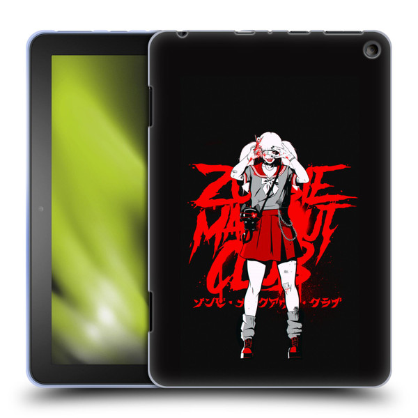 Zombie Makeout Club Graphics Uniform Soft Gel Case for Amazon Fire HD 8/Fire HD 8 Plus 2020