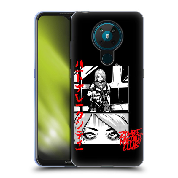 Zombie Makeout Club Graphics Comic Strip Soft Gel Case for Nokia 5.3