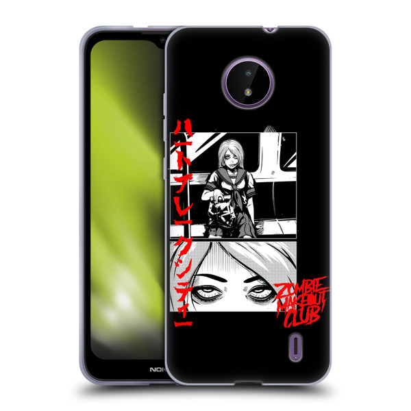 Zombie Makeout Club Graphics Comic Strip Soft Gel Case for Nokia C10 / C20