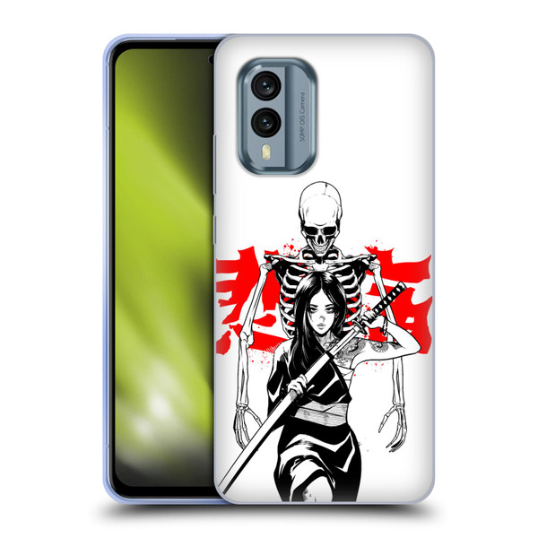 Zombie Makeout Club Graphics Death Blade Soft Gel Case for Nokia X30
