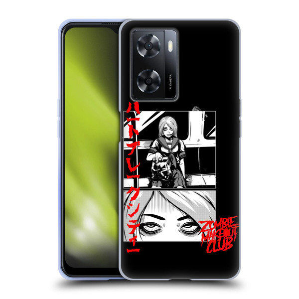 Zombie Makeout Club Graphics Comic Strip Soft Gel Case for OPPO A57s