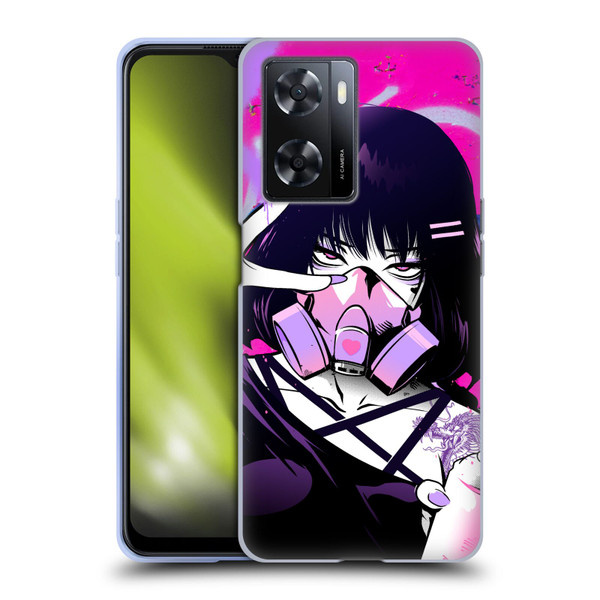 Zombie Makeout Club Graphics Facepiece Soft Gel Case for OPPO A57s